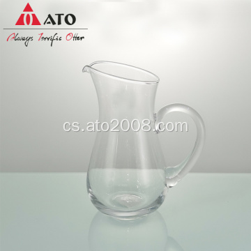 Kuchyň Klasická čistá skleněná voda s kávou džbán nápoj